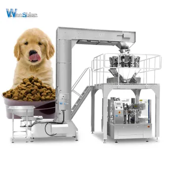 Doypack Pet Food Premade Pouch Bag Packaging Machine