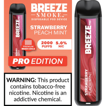 Breeze Pro одноразовый вейп 2000 горячий