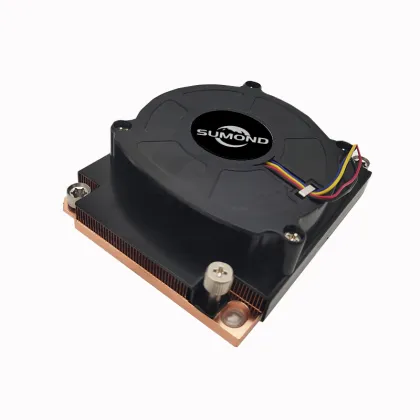 205W Rectangular 1U Server CPU Cooler with LGA3647 Socket