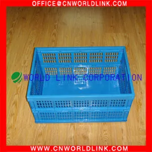 foldable plastic crate