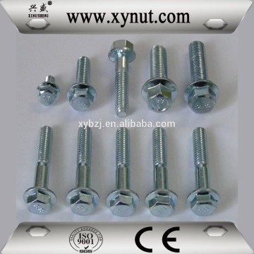 DIN6921 hex flange bolt high tensile factory price OEM