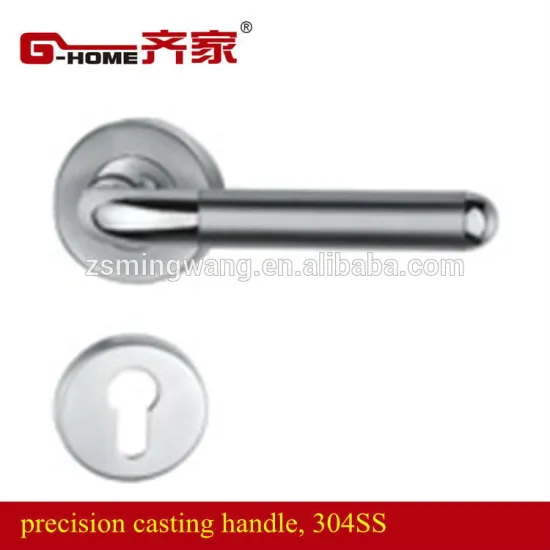 anti-fire slit door lock with solid handle