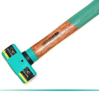 Unique Heavy Stoning Hammer: Industrial Grade Square Head Woodworking Hand Tool