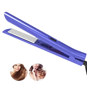Custom Logo Hair Straightener Flat Iron - Professional Titanium Hair Straightening Tool