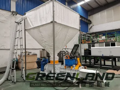 Greenlandplast Styrofoam Compressor: Expanded Polyethylene (EPS) Foam Compactor Recycling