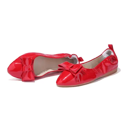 pink ladies white flat shoes on wholesale