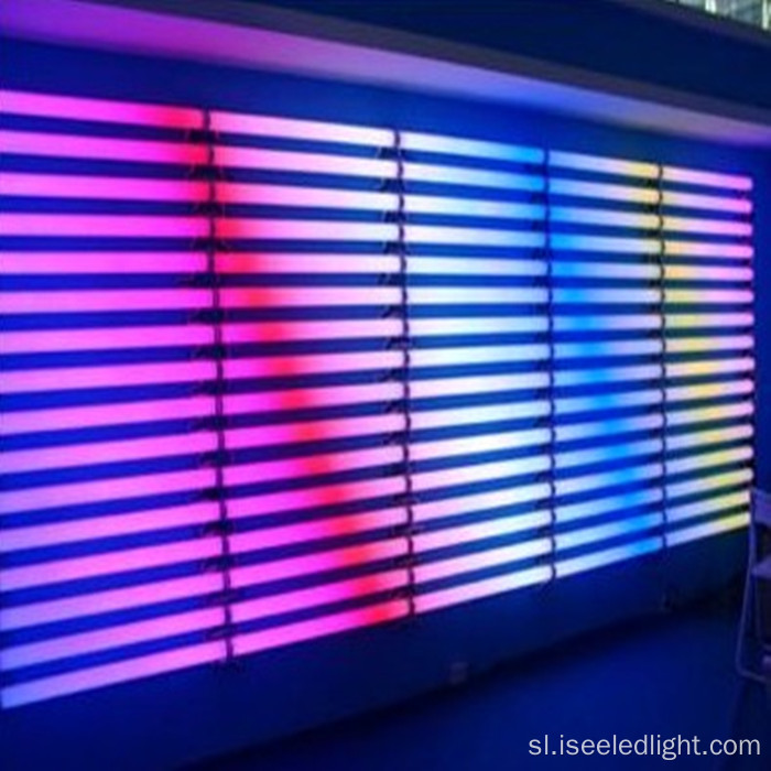DMX obarvane linearne cevi luči fasade osvetlitev