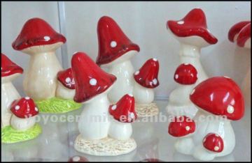 porcelain garden mushroom