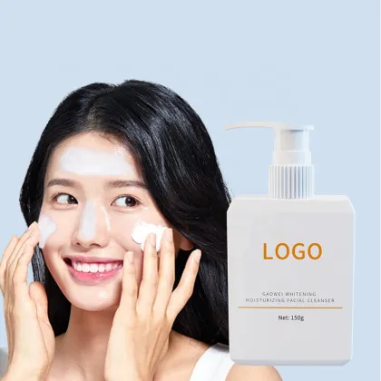 OEM Organic Facial Cleanser - Deeply Cleaning, Firming, Whitening, Oil Removing Turmeric Facial Wash