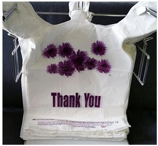 High Quality HDPE T Shirt Shopping Bag With Printing