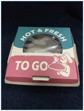 corrugated paper slice pizza box from China supplier