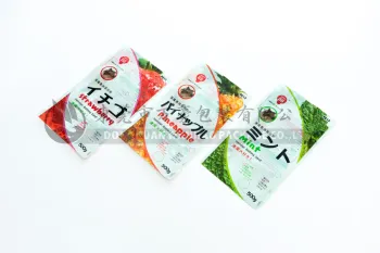 dried fruit stand up zipper pouch