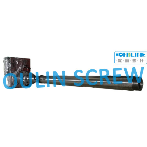 Bimetallic High Speed Screw and Cylinder with Spiral Slots, Cooling Jacket