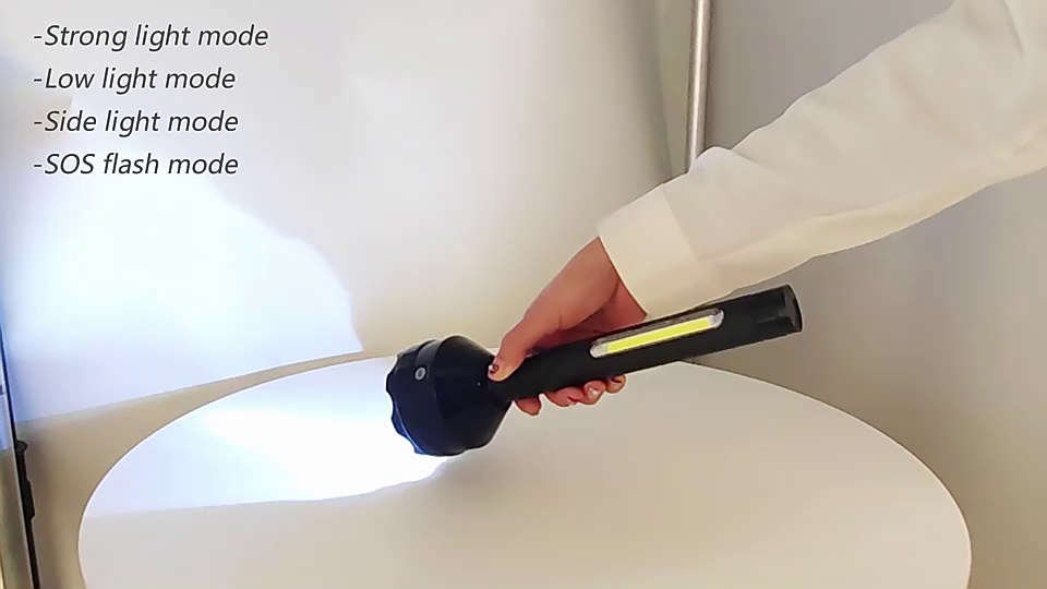 Super Bright Cob Handheld Led Tactical Torch Flashlight