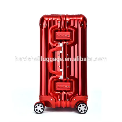 metal al-mg alloy luggage suitcase