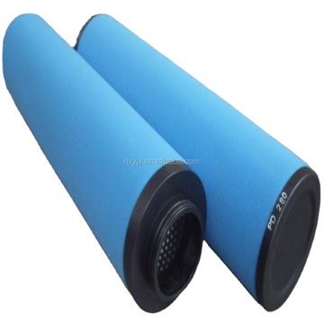 Filtro de aire de precisión de línea 2024 para compresores de tornillos - Parte industrial 1624104102 Filtro de secador de aire