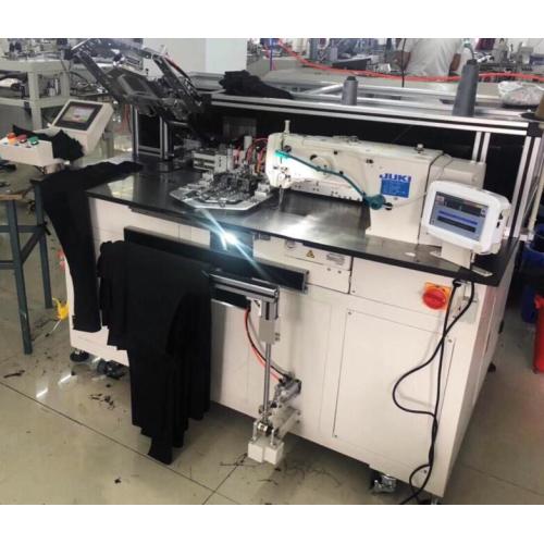 Máquina de coser de bolsillo automática sin hierro