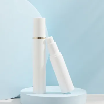 White Empty PP Plastic Cosmetic Packaging Airless Bottle