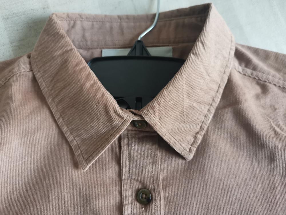 Woven Causal Corduroy Shirt 3