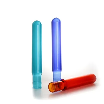 China's Variety of All-Sized PET Preforms for Plastic Water Bottles, Including 70mm 12g Preforms in Multiple Colors