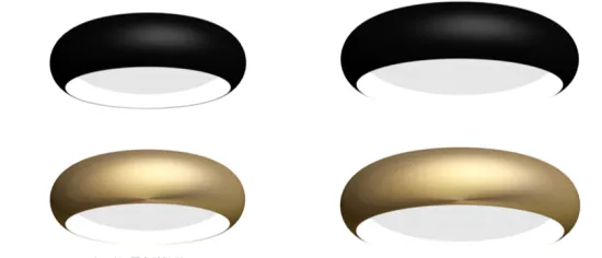 Conventional LED ceiling lamp