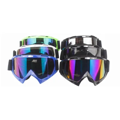 High Quality Dustproof Custom Logo Motorcycle Glasses - Anti-Scratch & Affordable Prescription Options