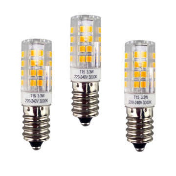 Lampada per cucitura a LED a LED diretta personalizzabile - da 3,3W a 6W E14 230 V Cold White 6500K T15