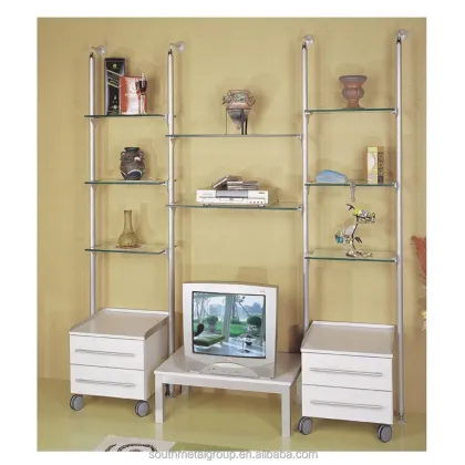 Aluminum Alloy Frame Cloakroom Wardrobe