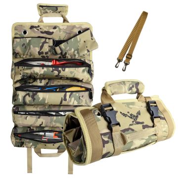 Wholesale Carrier Portable Heavy Duty Canvas Roll Up Tool Bag
