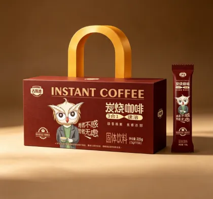 Charred Coffee Instant Brew Bold Smoky Flavor