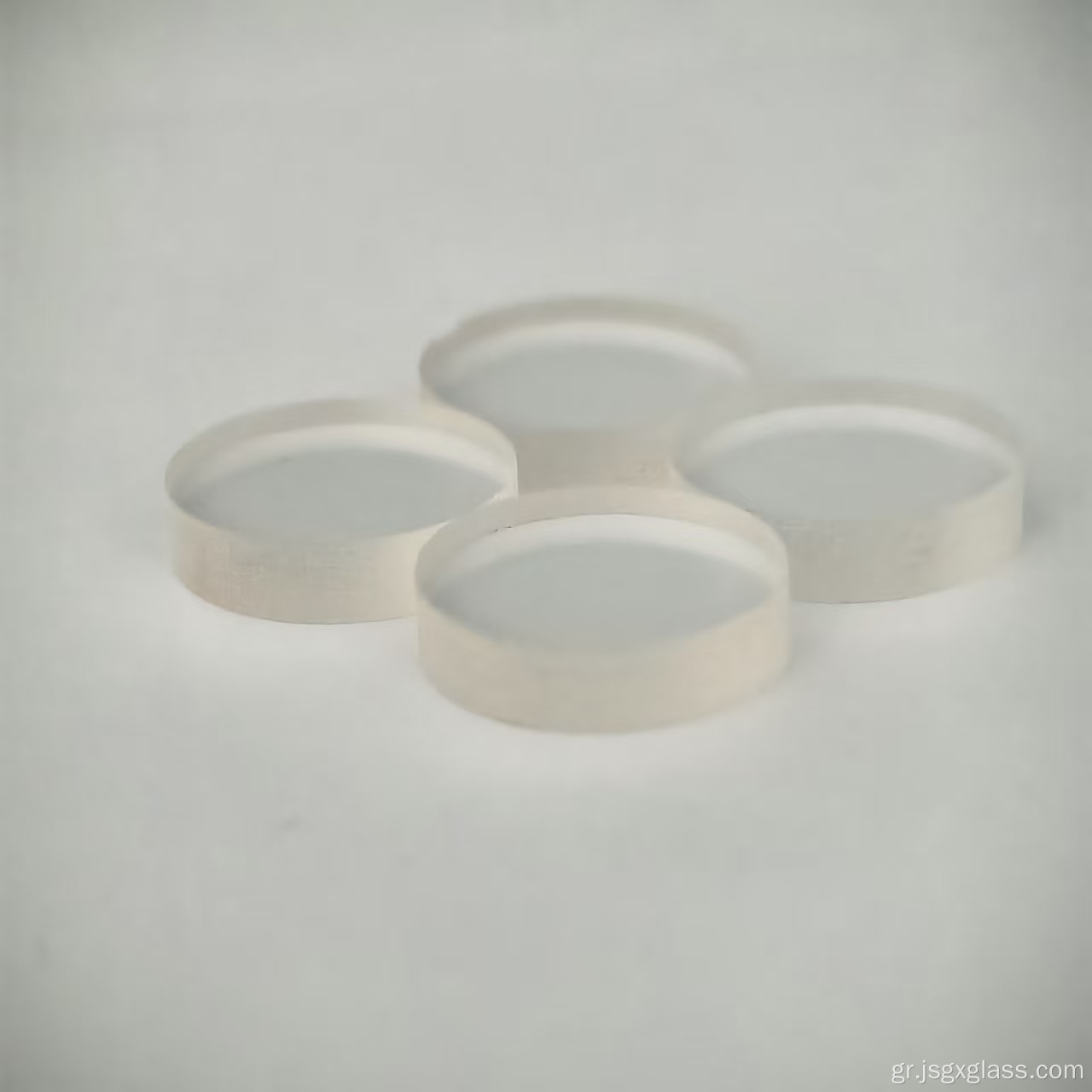 διαφανές οπτικός φακός Quartz Glass K9 BK7