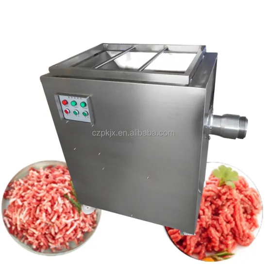 Commercial Frozen Meat Grinder for Meatball, Sausage, and Stuffing Processing Equipment