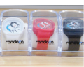 Nieuwe populaire kinderen glanzende siliconen sport quartz horloges