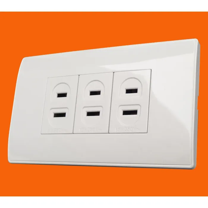 Универсальная настенная розетка американского стандарта (A2306)