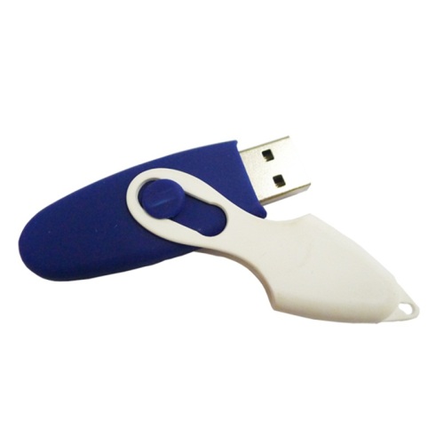 High Capacity Plastic OEM Swivel USB Memory Stick