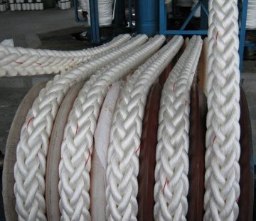 12 STRAND MOORING ROPE/PP/POLYESTER/NYLON
