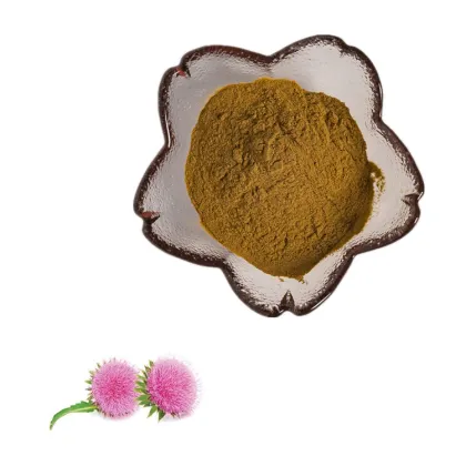 liver protection products silybum marianum extract silymarin milk thistle extract seed powder