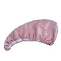 2-Schichten Satin Haarpflege Trockener Turban-Wickelhandtuch