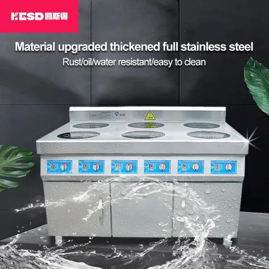 Restaurant Commercial 380V 4 Burner Electric Cooktops Induction Cooker Commercial Induction Stove