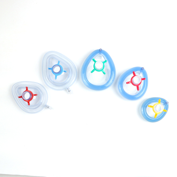 non-toxic anesthesia mask with anesthesia breathing circuits
