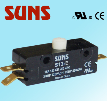 mini 15amp switch S13-E ac 250v switch