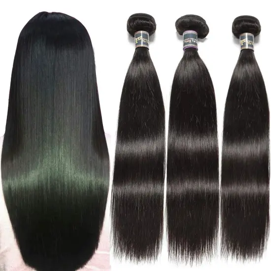 Uniky Wholesale Price 3 Bundles Virgin Mink Brazilian Hair Bundles Weave Peruvian Human Hair Bundles