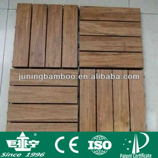 Damp Proof & Heat Resistant Sauna Bamboo Tile