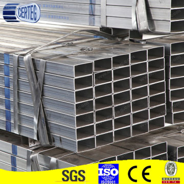 Carbon Welded Galvanized Rectangular steel tube from professional tube exporter