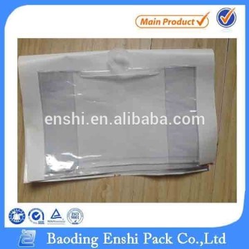 Clear Pvc Underwear Bag With Hanger