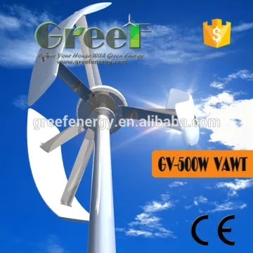 Hot! 500W wind turbine, battery management system, off grid hybrid solar wind power system