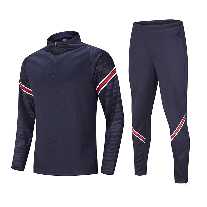 Custom LOGO Half Zip Tracksuits Set