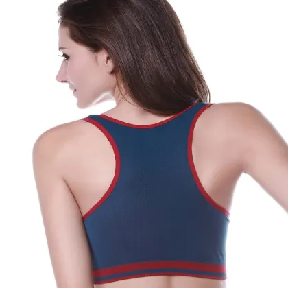 Professional Fashion Sexy Seamless Gather Sports Bra