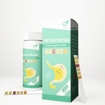 Stomach disease gastric acid ph test strips