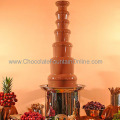 Duża 7 poziomów handlowych Fontanna czekoladowa